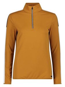 CMP Bluza polarowa w kolorze jasnobrązowym rozmiar: 38. Brązowe bluzy CMP, bez wzorów, z materiału, bez kaptura. Za 151,15 zł.