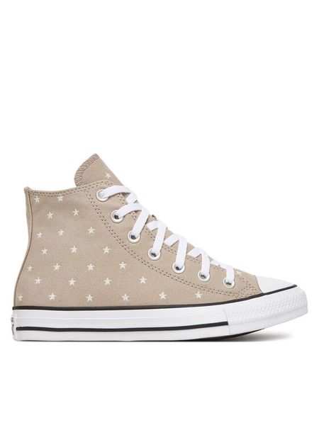 Converse Trampki Chuck Taylor All Star Embroidered Stars A16046C Beżowy. Brązowe trampki Converse, bez wzorów, z materiału, bez zapięcia. Za 379,99 zł.