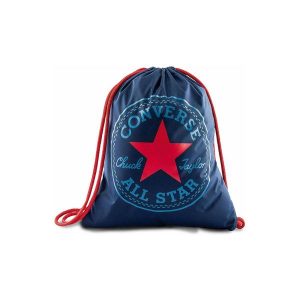 Torba gimnastyczna Converse Cinch w kolorze granatowym. Czerwone torby podróżne i sportowe Converse, bez wzorów. Za 150,99 zł.
