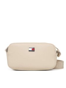 Tommy Jeans Torebka Tjw Daily Elevated Camera Bag AW0AW18065 Beżowy. Brązowe listonoszki Tommy Jeans, bez wzorów, z jeansu, bez dodatków. Za 369,99 zł.