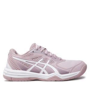 Buty do tenisa Asics. Czerwone buty sportowe ASICS, bez wzorów, bez zapięcia, tenisowe. Za 239,99 zł.