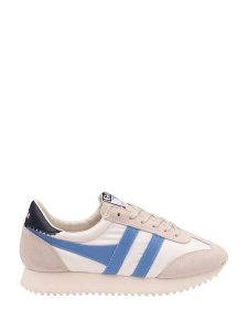 Gola Sneakersy w kolorze kremowo-beżowo-niebieskim rozmiar: 39. Brązowe trampki Gola, bez wzorów, z materiału, bez zapięcia. Za 189,01 zł.