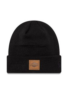 New Era Czapka Team Patch Cuff Bea 60565195 Czarny. Czarne czapki New Era, bez wzorów, z materiału. Za 129,99 zł.