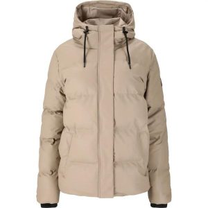 Damska kurtka puchowa Weather Report Audrey. Brązowe kurtki Weather Report, na zimę, bez wzorów, z puchu, bez kaptura. Za 461,50 zł.