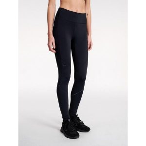Newline Legginsy damskie sportowe do biegania jogging Wysoki Stan. Czarne legginsy Newline, bez wzorów, z podwyższonym stanem. Za 159,00 zł.