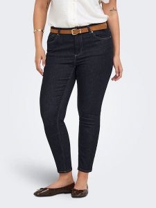 ONLY Carmakoma Dżinsy - Skinny fit - w kolorze granatowym rozmiar: 54/L32. Niebieskie rurki Only Carmakoma, z materiału. Za 164,95 zł.