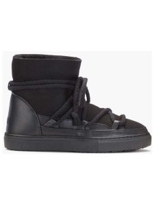 INUIKII Skórzane botki zimowe "Classic" w kolorze czarnym rozmiar: 36. Czarne botki Inuikii, na zimę, bez wzorów, z materiału, bez obcasa, bez zapięcia. Za 590,20 zł.