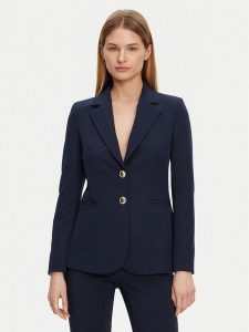 Rinascimento Marynarka CFC0122814003 Granatowy Regular Fit. Niebieskie marynarki i żakiety Rinascimento, xl, bez wzorów, z syntetyku. Za 419,99 zł.