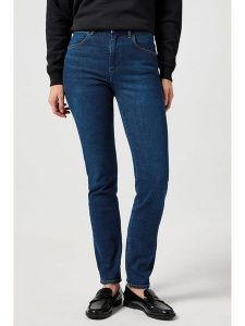 Wrangler Dżinsy - Comfort fit - w kolorze granatowym rozmiar: W29/L34. Niebieskie jeansy Wrangler, bez wzorów. Za 208,99 zł.