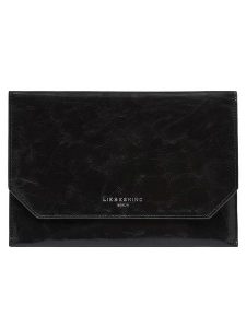 Liebeskind Berlin Skórzany portfel "Pouch M" w kolorze czarnym - 23 x 16 x 1 cm rozmiar: onesize. Czarne portfele Liebeskind Berlin, bez wzorów, z materiału. Za 262,29 zł.