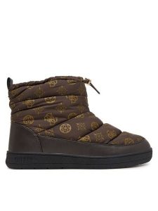 Guess Śniegowce FLFVIC FAB10 Brązowy ciemny. Brązowe buty zimowe Guess, bez obcasa, bez zapięcia. Za 494,99 zł.