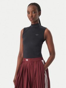 Adidas Body Adidas x Jennie Sheer LD8920 Czarny Slim Fit. Czarne body i gorsety ADIDAS, bez wzorów, z bawełny. Za 239,99 zł.