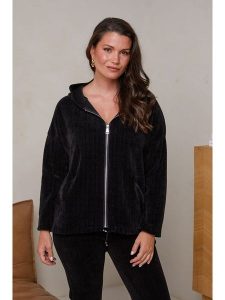 Curvy Lady Bluza w kolorze czarnym rozmiar: 44/46. Czarne bluzy Curvy Lady, bez wzorów, bez kaptura. Za 149,31 zł.