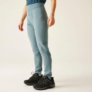 Damskie legginsy trekkingowe Torrek. Zielone legginsy Dare 2b, bez wzorów, z elastanu. Za 119,99 zł.