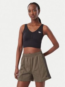Adidas Biustonosz sportowy Essentials Seamless Bralette KU9731 Czarny. Czarne biustonosze sportowe ADIDAS, bez wzorów, z syntetyku. Za 149,99 zł.