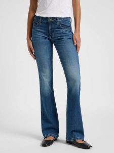 LEE DAMSKIE SPODNIE JEANSOWE LEE JESSICA HIGHER CLIMB 112367527. Jeansy Lee, bez wzorów, z jeansu. Za 209,99 zł.