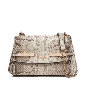 Torebka Guess. Brązowe torebki klasyczne Guess, z aplikacjami, bez dodatków. Za 589,99 zł.