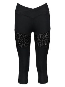 LASCANA Legginsy funkcyjne w kolorze czarnym rozmiar: 32/34. Czarne legginsy LASCANA, bez wzorów, z materiału. Za 74,63 zł.