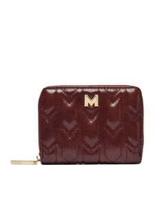 MEXX Portfel CEO-MEXX-W1-003-AW26 Bordowy. Czerwone portfele Mexx, bez wzorów, ze skóry. Za 69,99 zł.