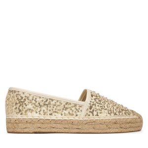 Espadryle Guess. Białe espadryle Guess, z aplikacjami, bez obcasa. Za 459,99 zł.