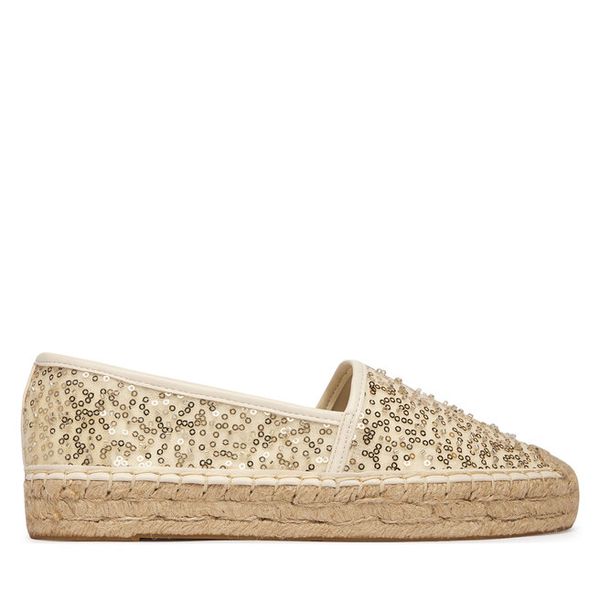 Espadryle Guess. Białe espadryle Guess, z aplikacjami, bez obcasa. Za 459,99 zł.