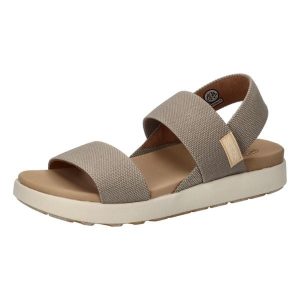 Buty do chodzenia damskie Keen Elle Backstrap. Brązowe buty trekkingowe Keen, z gumy, bez zapięcia. Za 249,00 zł.