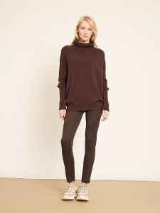 BGN Golf w kolorze brązowym rozmiar: 40. Brązowe golfy BGN, bez wzorów. Za 217,99 zł.