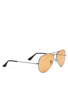 Ray-Ban Okulary przeciwsłoneczne 0RB3025 Srebrny. Szare okulary przeciwsłoneczne Ray-Ban. Za 729,99 zł.