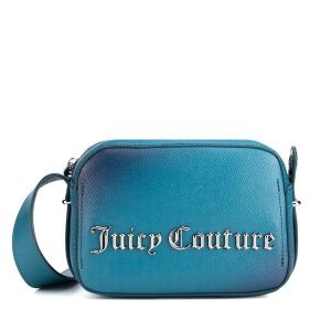 Torebka Juicy Couture. Niebieskie listonoszki Juicy Couture, bez wzorów, bez dodatków. Za 259,99 zł.