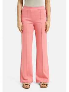 Smith & Soul Spodnie w kolorze łososiowym rozmiar: S. Pomarańczowe spodnie z wysokim stanem Smith & Soul, bez wzorów, z materiału, z podwyższonym stanem. Za 152,99 zł.