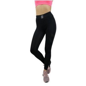 Legginsy Damskie Posh. Czarne legginsy Gym Hero, bez wzorów. Za 224,99 zł.