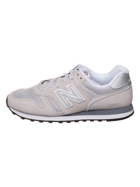 New Balance Skórzane sneakersy "373" w kolorze szarym rozmiar: 40,5. Szare trampki New Balance, bez wzorów, bez zapięcia. Za 215,71 zł.