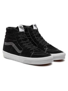 Vans Skórzane sneakersy "Sk8-Hi" w kolorze czarnym rozmiar: 41. Czarne trampki Vans, bez wzorów, za kostkę, bez zapięcia. Za 217,99 zł.