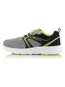 Alpine Pro Sneakersy "Lohaqe" w kolorze czarno-szarym rozmiar: 43. Czarne trampki Alpine Pro, bez wzorów, bez zapięcia. Za 219,60 zł.