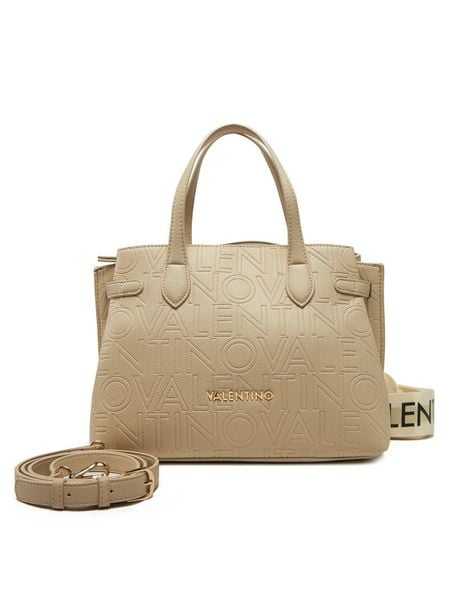 Valentino Torebka Pansy VBS8PG04 Kremowy. Białe torebki klasyczne Valentino, bez wzorów, ze skóry, bez dodatków. Za 489,99 zł.