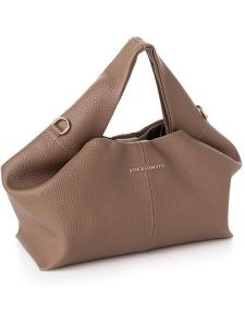 Vince Camuto Torebka "Capri" w kolorze jasnobrązowo-szarym - 34 x 17 x 13 cm rozmiar: onesize. Brązowe torebki klasyczne Vince Camuto, bez wzorów, z materiału, przez ramię, bez dodatków. Za 171,28 zł.