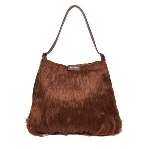 Torebka Marciano Guess. Brązowe torebki klasyczne Marciano Guess, z aplikacjami, bez dodatków. Za 549,99 zł.