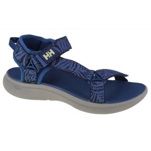 Sandały Helly Hansen Capilano F2F W 11794-606 niebieskie. Niebieskie sandały bez wzorów, z materiału, bez obcasa, bez zapięcia. Za 308,50 zł.