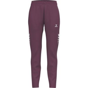 Spodnie treningowe Erima Celebrate 125 czerwone. Czerwone spodnie dresowe Erima, bez wzorów, z dzianiny. Za 292,99 zł.