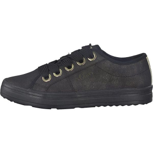 Sneakersy w kolorze czarnym. Czarne trampki marki s.Oliver. W wyprzedaży za 131,95 zł.