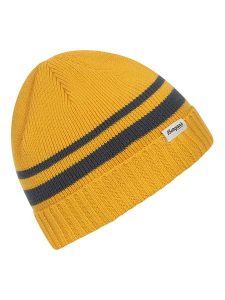Bergans Czapka beanie w kolorze żółtym rozmiar: onesize. Żółte czapki Bergans, bez wzorów, z wełny. Za 127,35 zł.