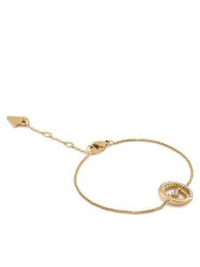 Guess Bransoletka JUBB05 527JW Złoty. Żółte bransoletki Guess, metalowe. Za 199,00 zł.