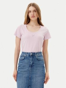 JOOP! T-Shirt 58 252JE58Tobie 30046199 Różowy Slim Fit. Czerwone t-shirty JOOP!, bez wzorów, z bawełny, bez kołnierzyka, bez ramiączek. Za 179,99 zł.