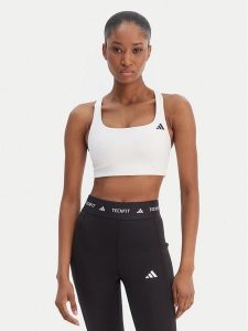 Adidas Biustonosz sportowy Optime Workout KD6685 Biały. Białe biustonosze sportowe ADIDAS, bez wzorów, z syntetyku. Za 189,99 zł.