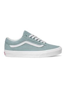 Vans Skórzane sneakersy "Old Skool" w kolorze turkusowym rozmiar: 40. Niebieskie trampki Vans, bez wzorów, bez zapięcia. Za 114,71 zł.