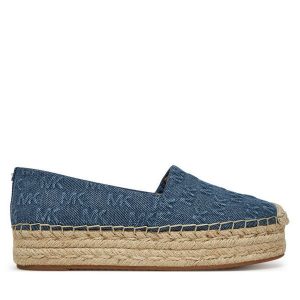 Espadryle MICHAEL Michael Kors. Niebieskie espadryle MICHAEL Michael Kors, bez wzorów, bez obcasa. Za 389,99 zł.