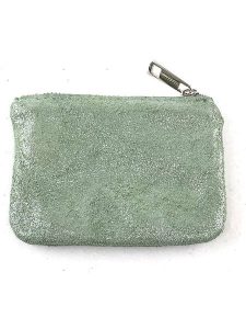 Marlon Skórzana portmonetka w kolorze szarozielonym - 15 x 10 x 1 cm rozmiar: onesize. Zielone portfele Marlon, bez wzorów, z materiału. Za 101,23 zł.