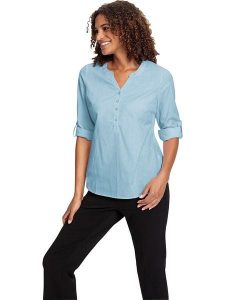 WITT WEIDEN Bluzka w kolorze błękitnym rozmiar: 38. Niebieskie bluzki WITT WEIDEN, bez wzorów, z bawełny, bez kołnierzyka, bez ramiączek. Za 34,99 zł.