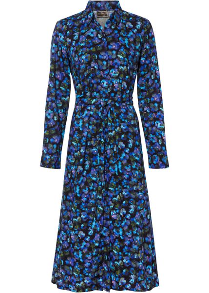 Sukienka szmizjerka. Zielone sukienki bonprix, bez wzorów, klasyczne, bez kołnierzyka, bez ramiączek, szmizjerki. Za 149,99 zł.