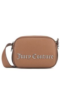Juicy Couture Torebka BIJXT5337WVP Brązowy. Brązowe listonoszki Juicy Couture, bez wzorów, z tworzywa sztucznego, bez dodatków. Za 259,99 zł.